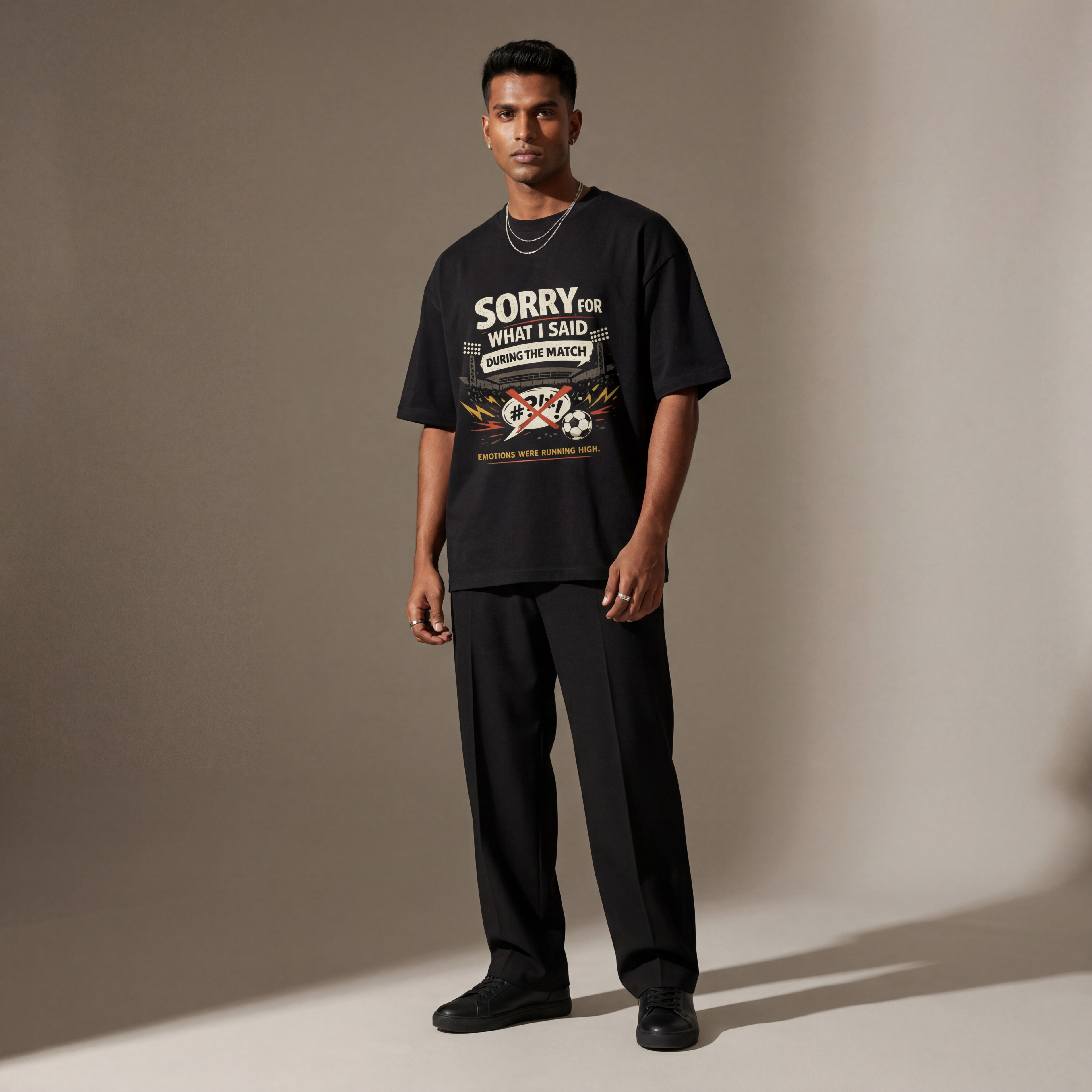 Sorry for What I Said - Limited Edition Football T-Shirt