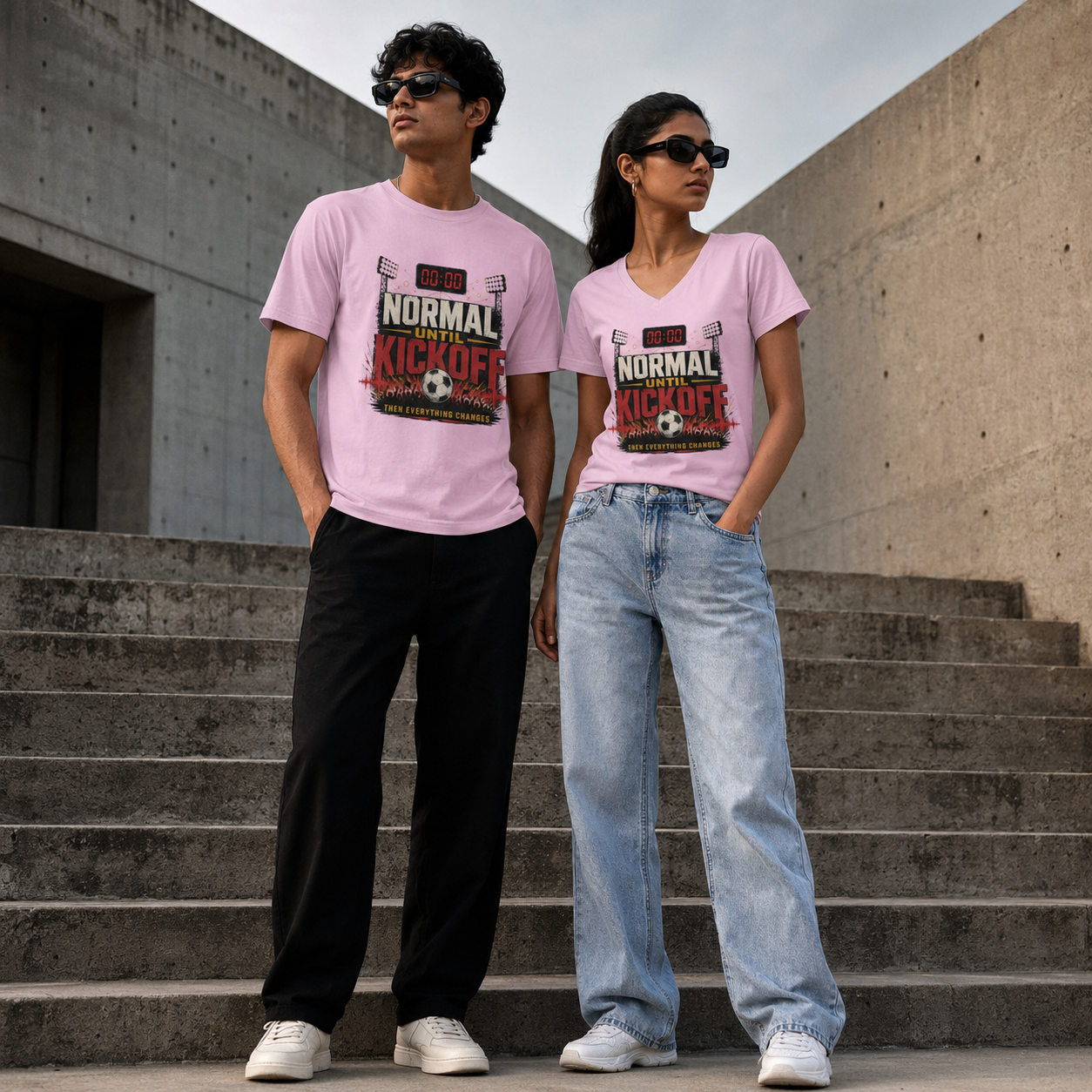 Football Fan T-Shirt India — Normal Until Kickoff WC 2026 — Match Day Merch