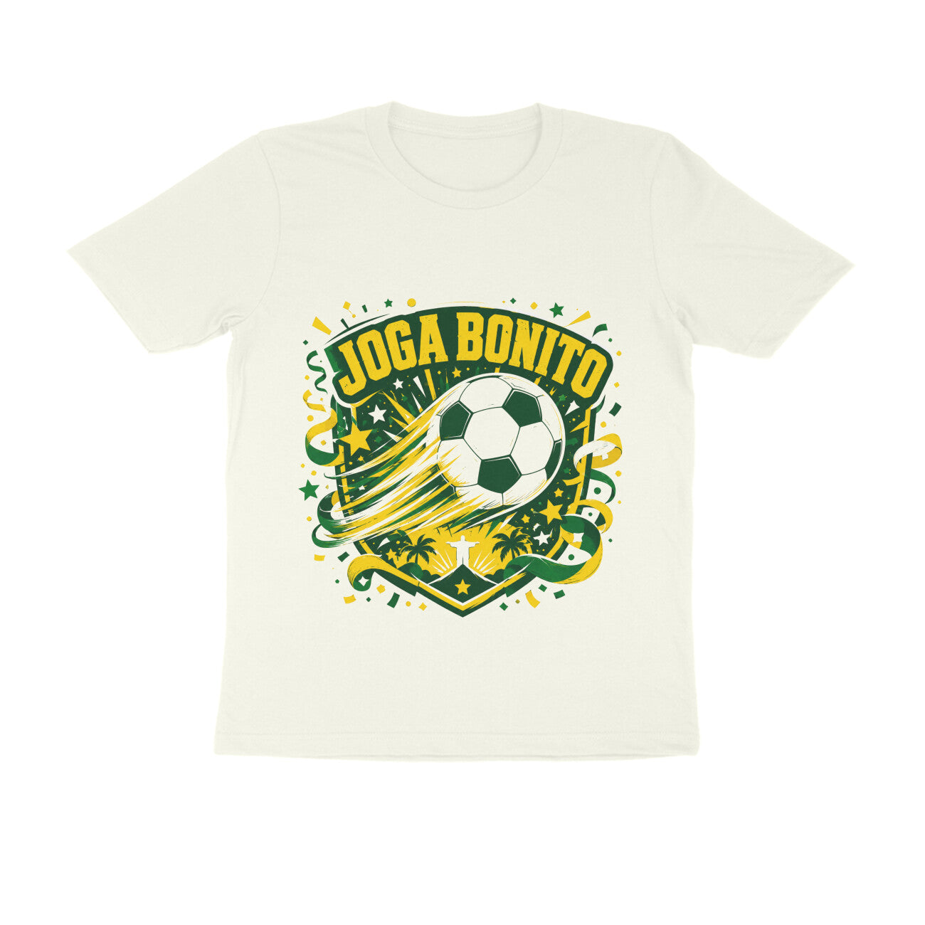 Brazil Football T-Shirt India — Joga Bonito WC 2026 Tee — Match Day Merch