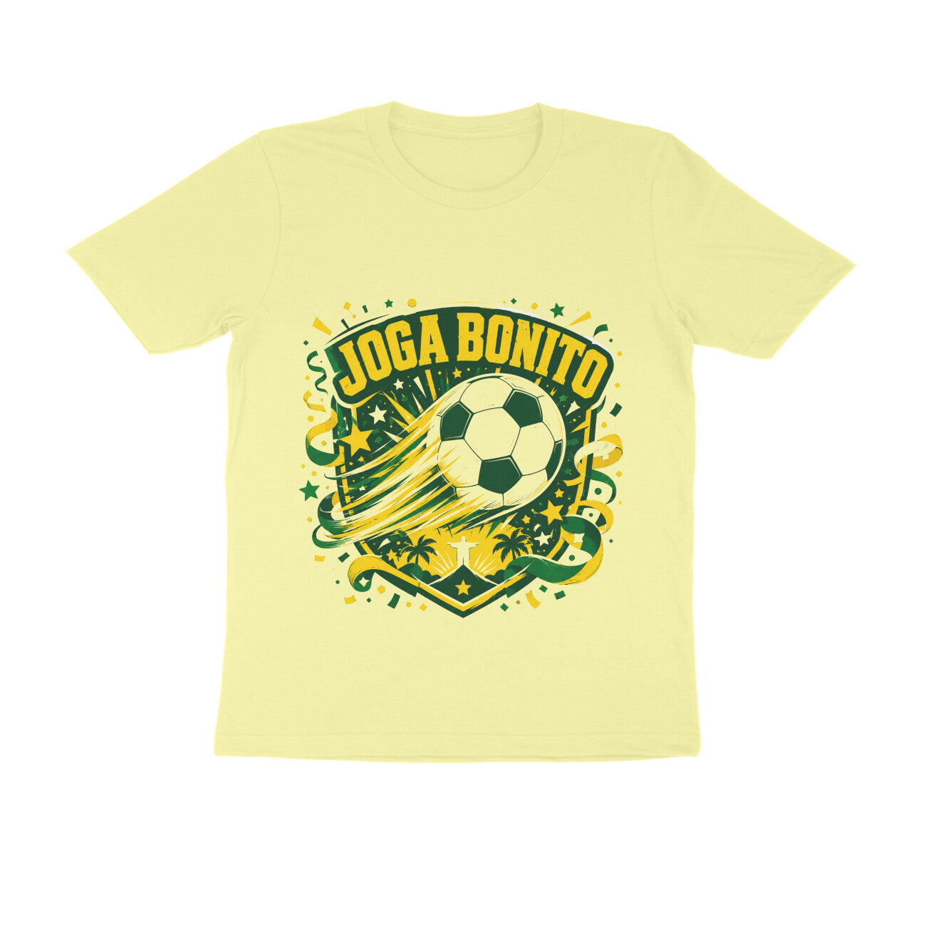 Brazil Football T-Shirt India — Joga Bonito WC 2026 Tee — Match Day Merch