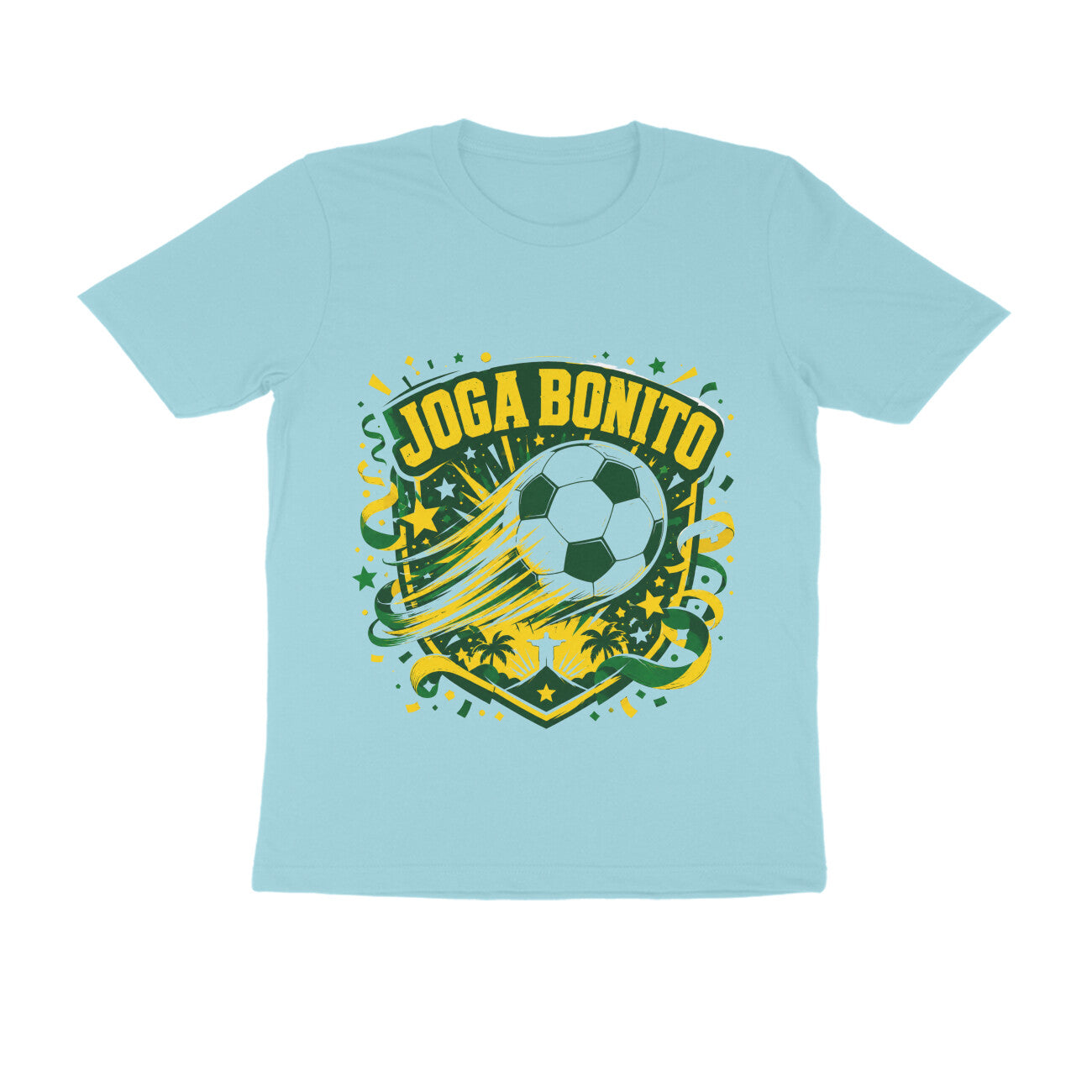 Brazil Football T-Shirt India — Joga Bonito WC 2026 Tee — Match Day Merch