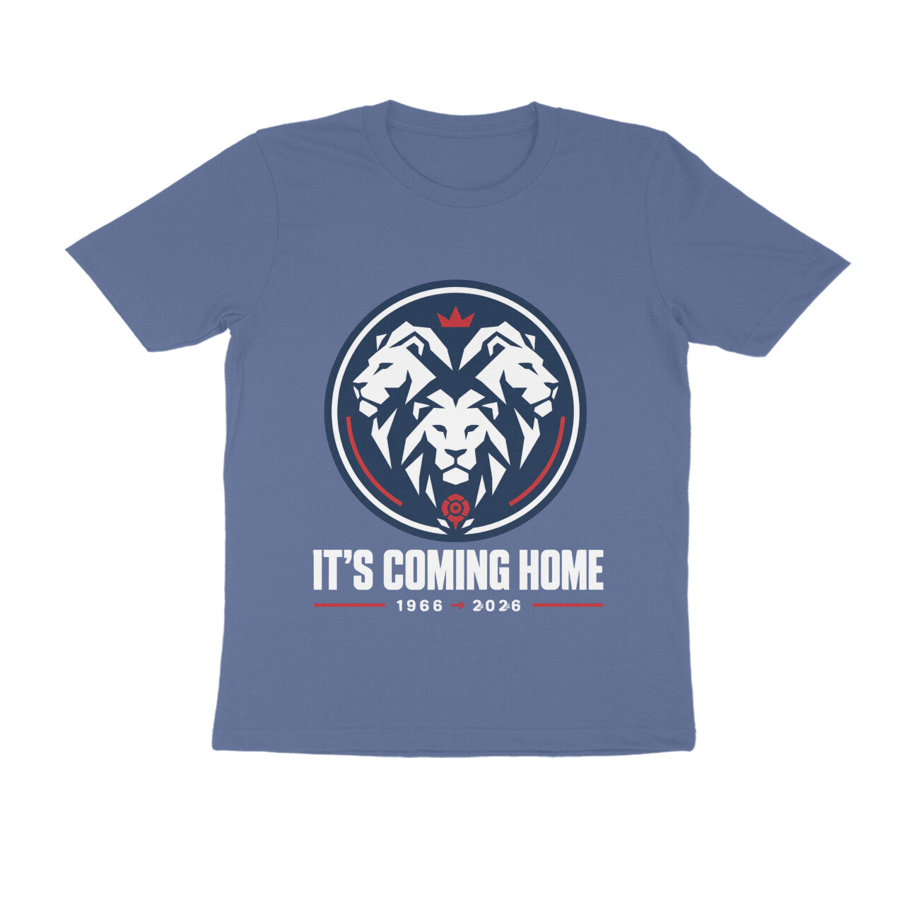 England Football T-Shirt India — It's Coming Home WC 2026 — Match Day Merch