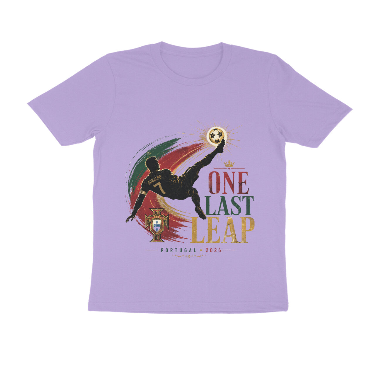 Ronaldo Portugal T-Shirt India — One Last Leap WC 2026 — Match Day Merch