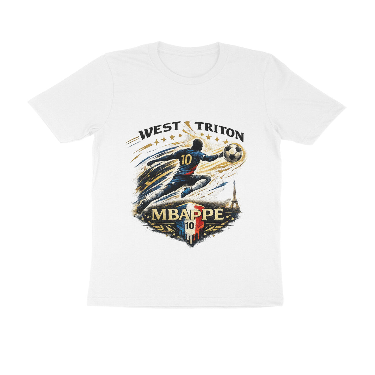 Mbappé France T-Shirt India — French Revolution WC 2026 — Match Day Merch