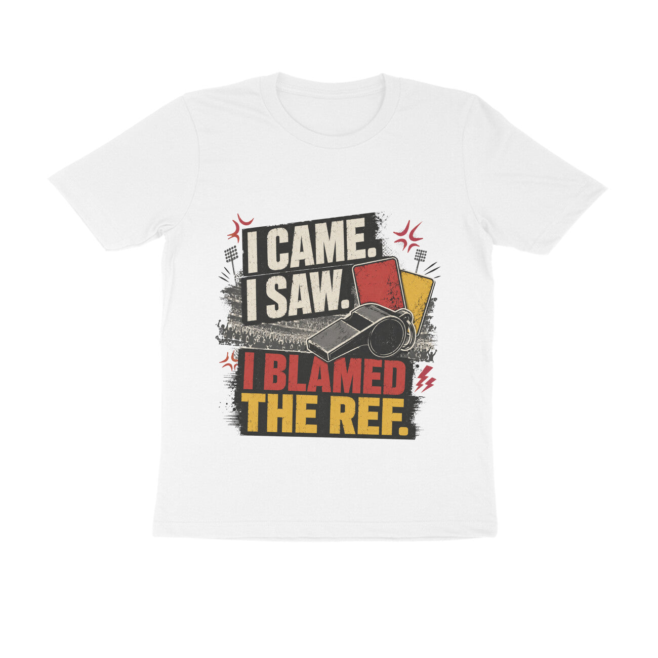 Football Meme T-Shirt India — Blame The Ref WC 2026 — Match Day Merch