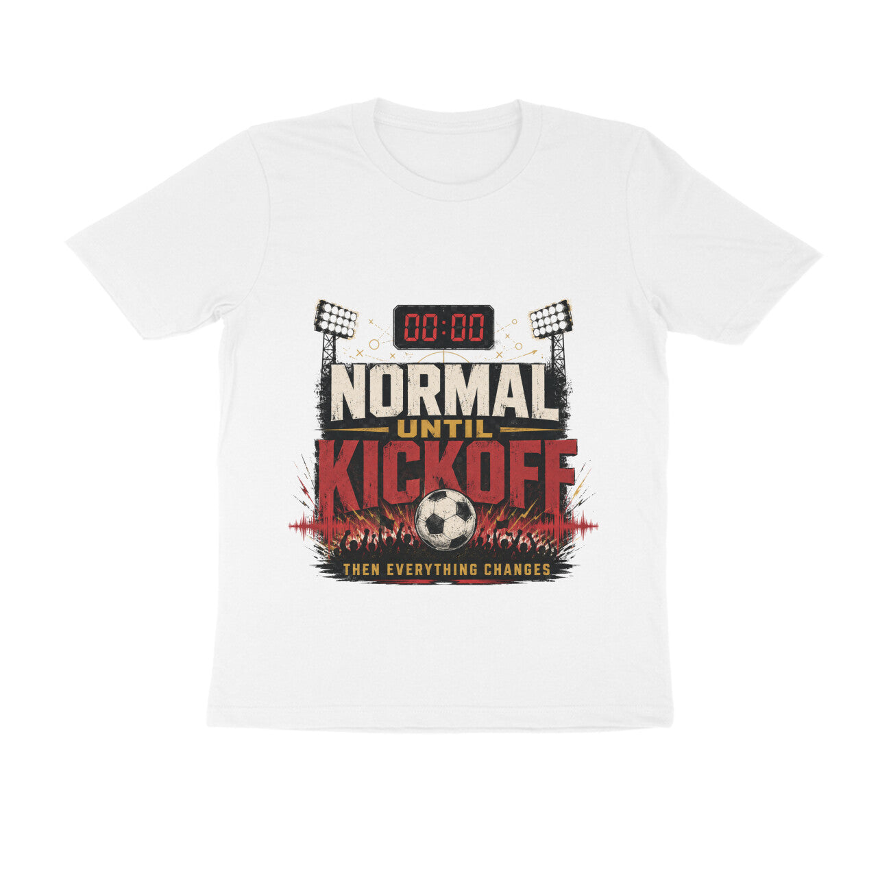 Football Fan T-Shirt India — Normal Until Kickoff WC 2026 — Match Day Merch