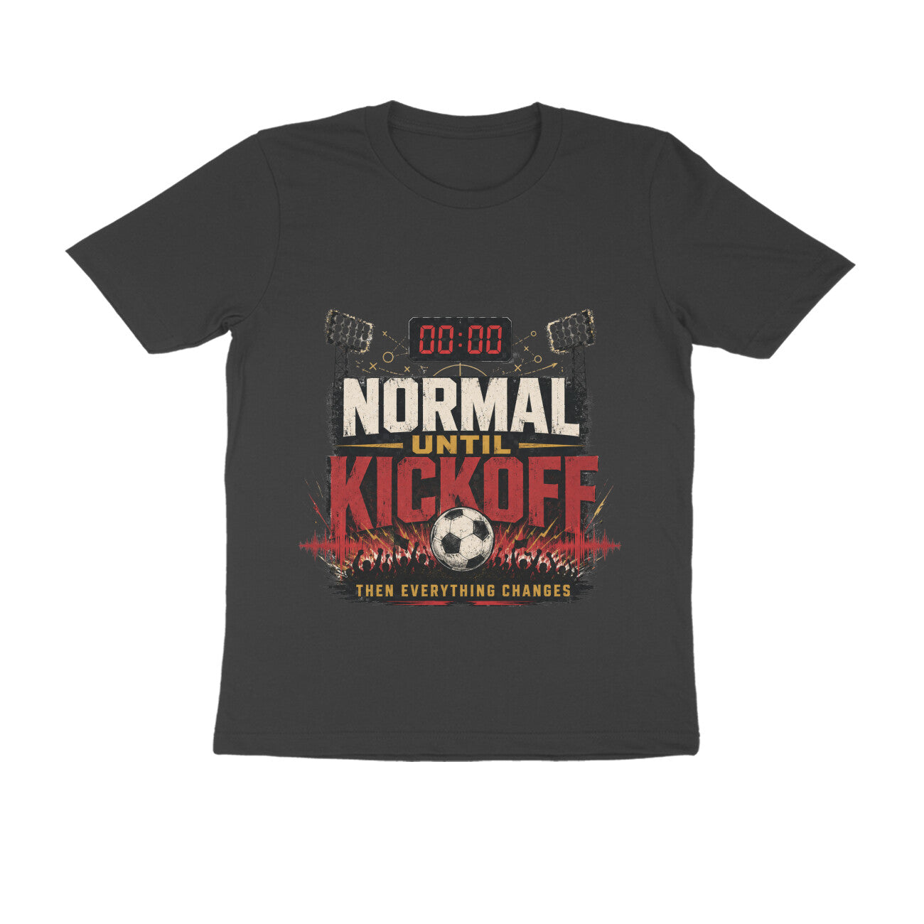 Football Fan T-Shirt India — Normal Until Kickoff WC 2026 — Match Day Merch