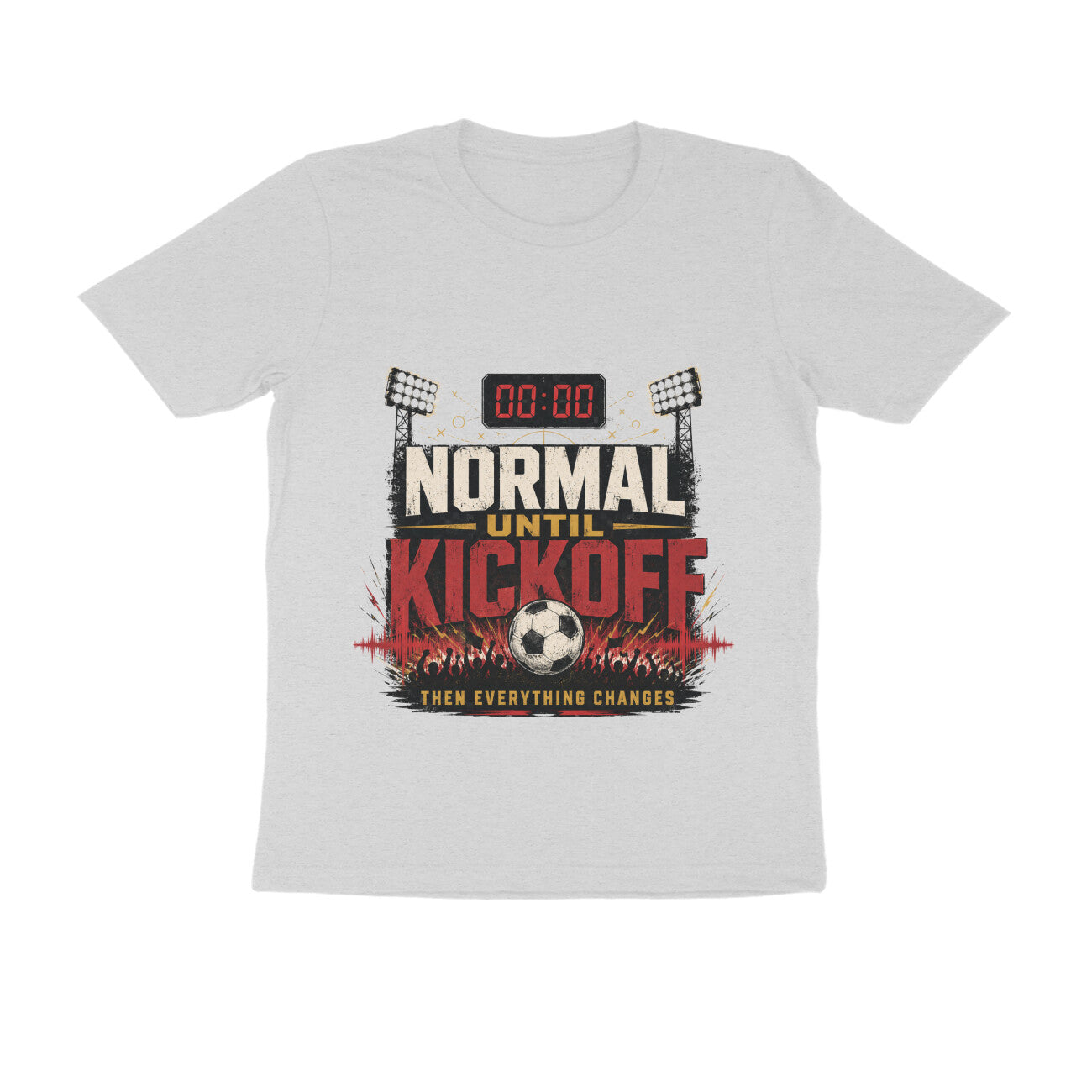 Football Fan T-Shirt India — Normal Until Kickoff WC 2026 — Match Day Merch