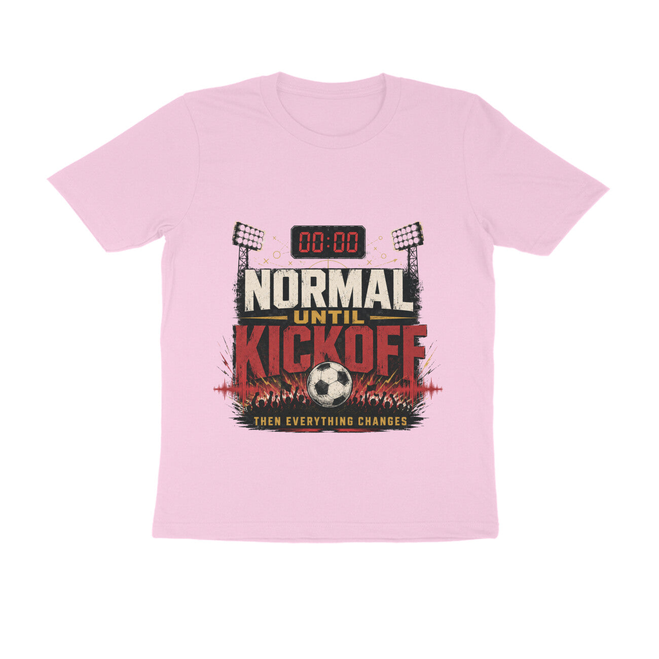 Football Fan T-Shirt India — Normal Until Kickoff WC 2026 — Match Day Merch