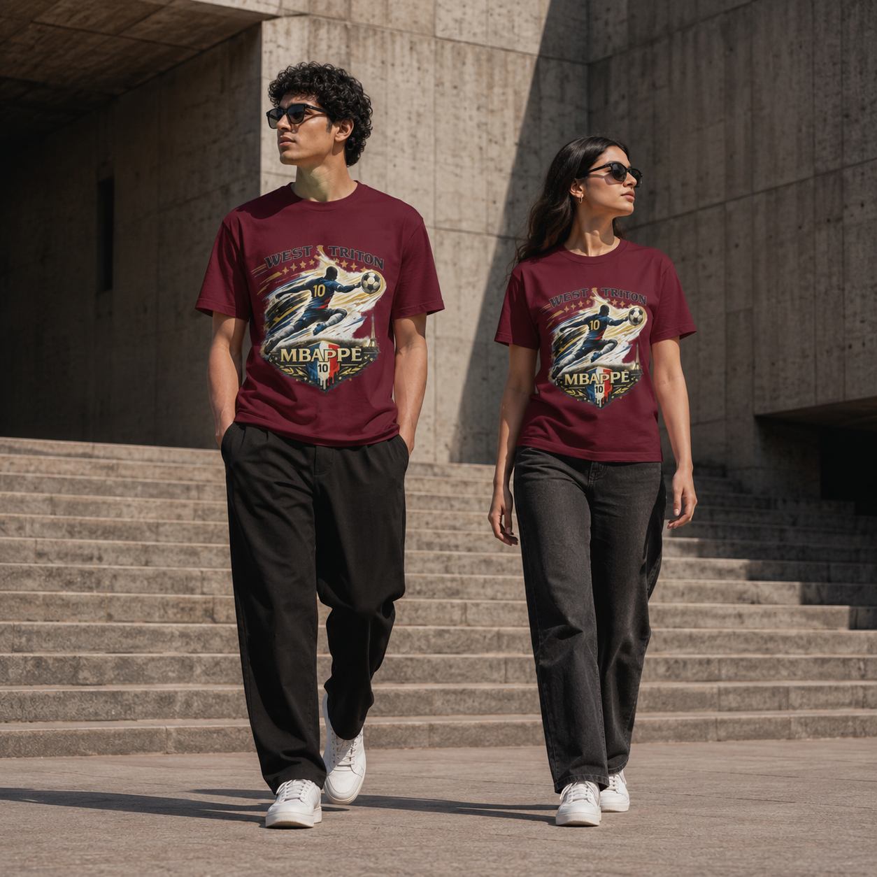 Mbappé France T-Shirt India — French Revolution WC 2026 — Match Day Merch