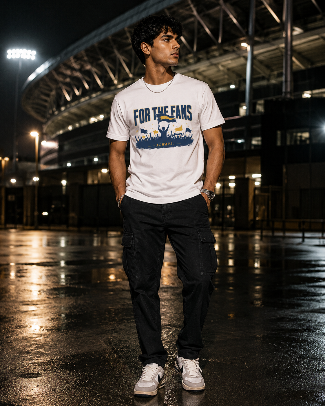 Football Fan T-Shirt India — For The Fans WC 2026 — Match Day Merch