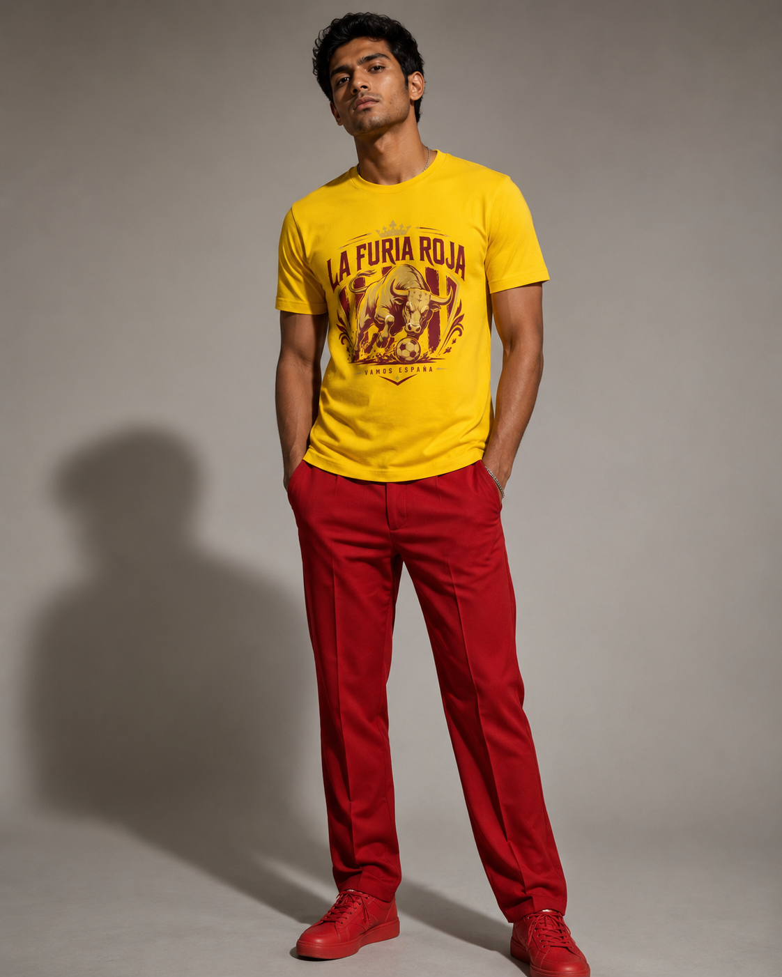 Spain Football T-Shirt India — La Furia Roja WC 2026 — Match Day Merch