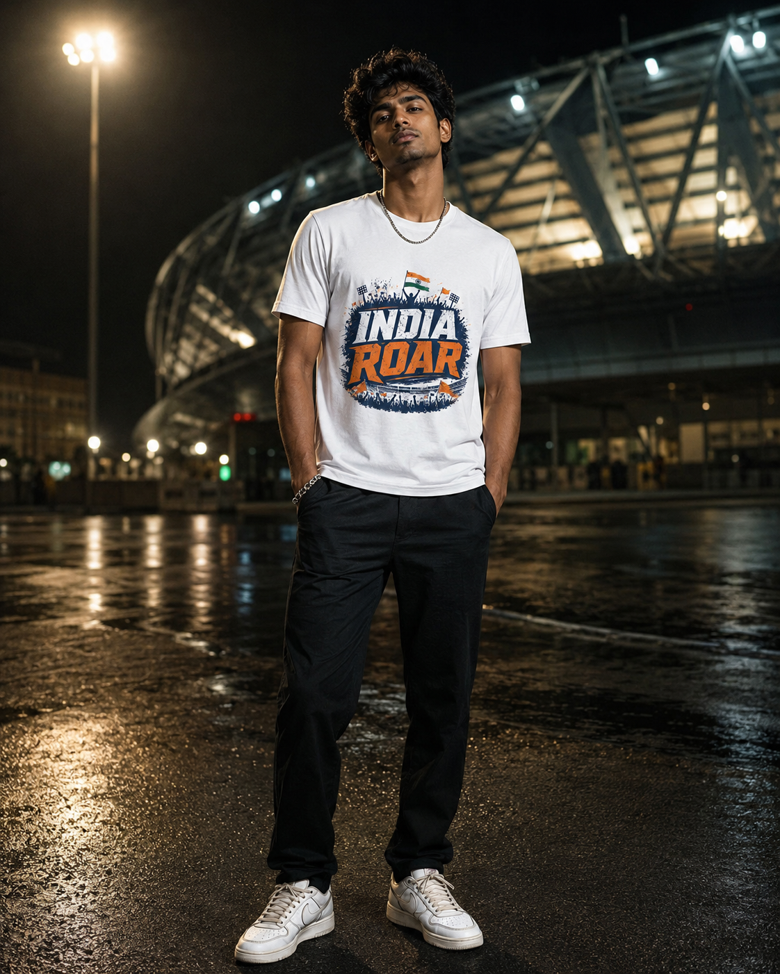 India Football Fan T-Shirt for World Cup 2026 — Match Day Merch India