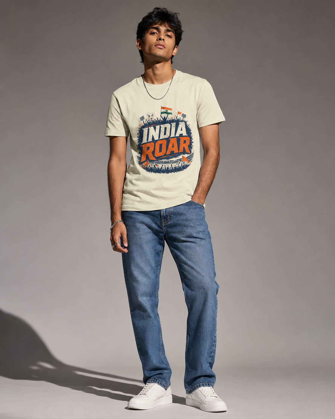 India Football Fan T-Shirt for World Cup 2026 — Match Day Merch India