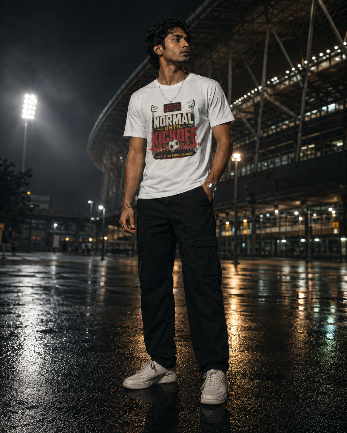 Football Fan T-Shirt India — Normal Until Kickoff WC 2026 — Match Day Merch