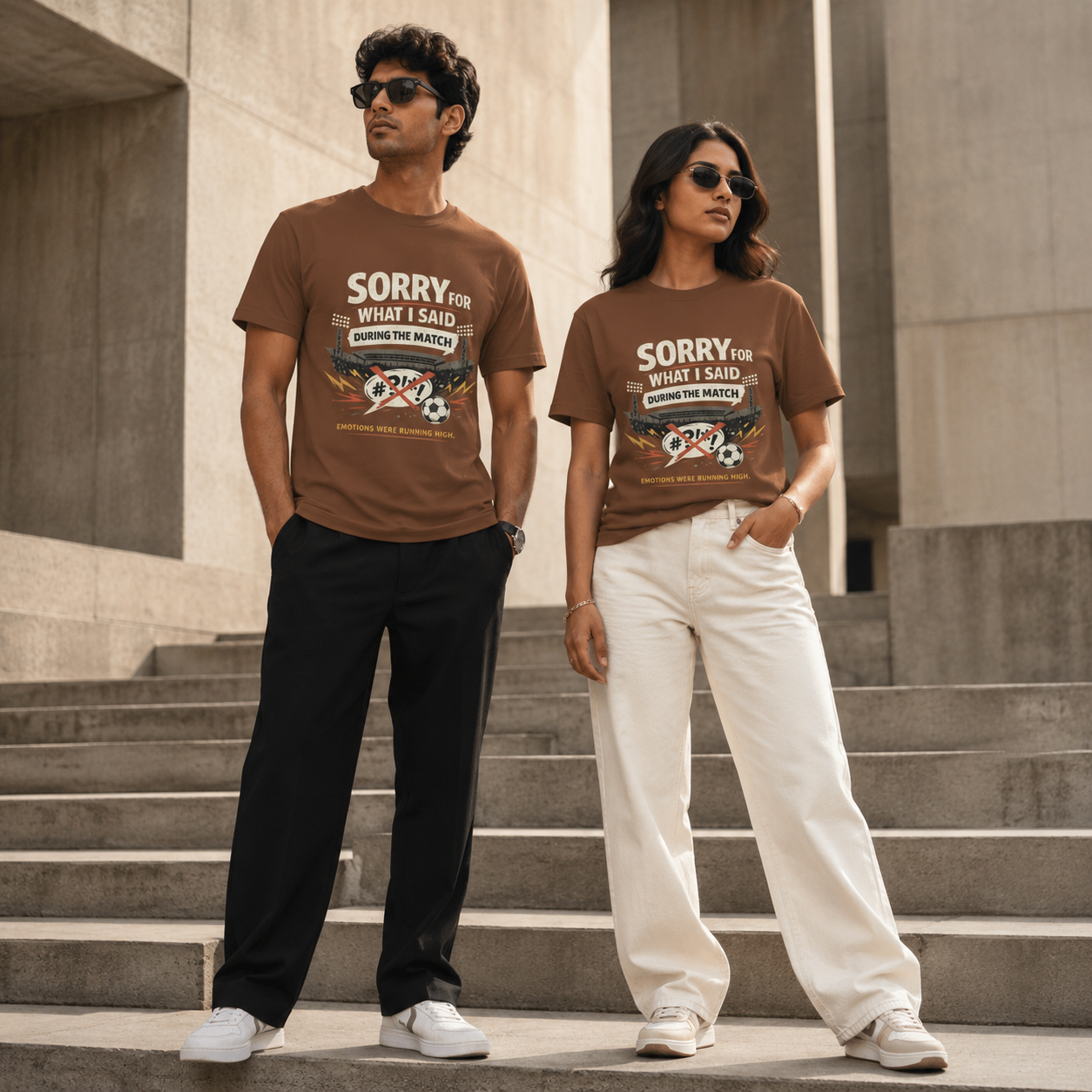 Football Meme T-Shirt India — Sorry For What I Said WC 2026 — Match Day Merch
