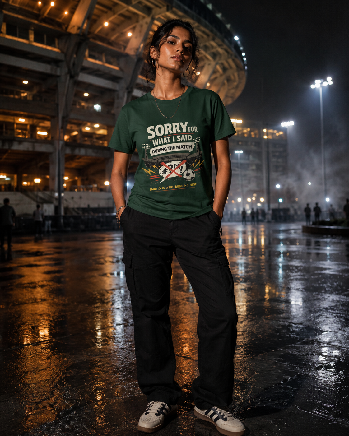 Football Meme T-Shirt India — Sorry For What I Said WC 2026 — Match Day Merch
