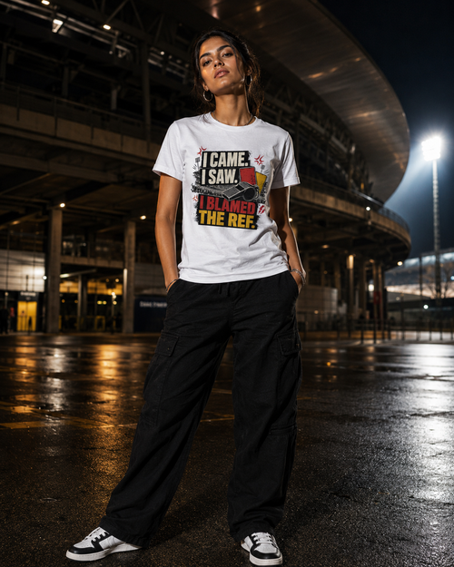 Football Meme T-Shirt India — Blame The Ref WC 2026 — Match Day Merch
