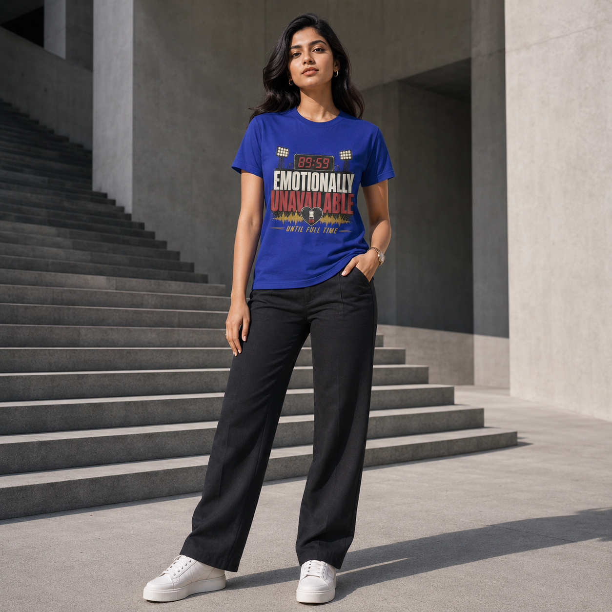 Football Meme T-Shirt India — Emotionally Unavailable WC 2026 — Match Day Merch