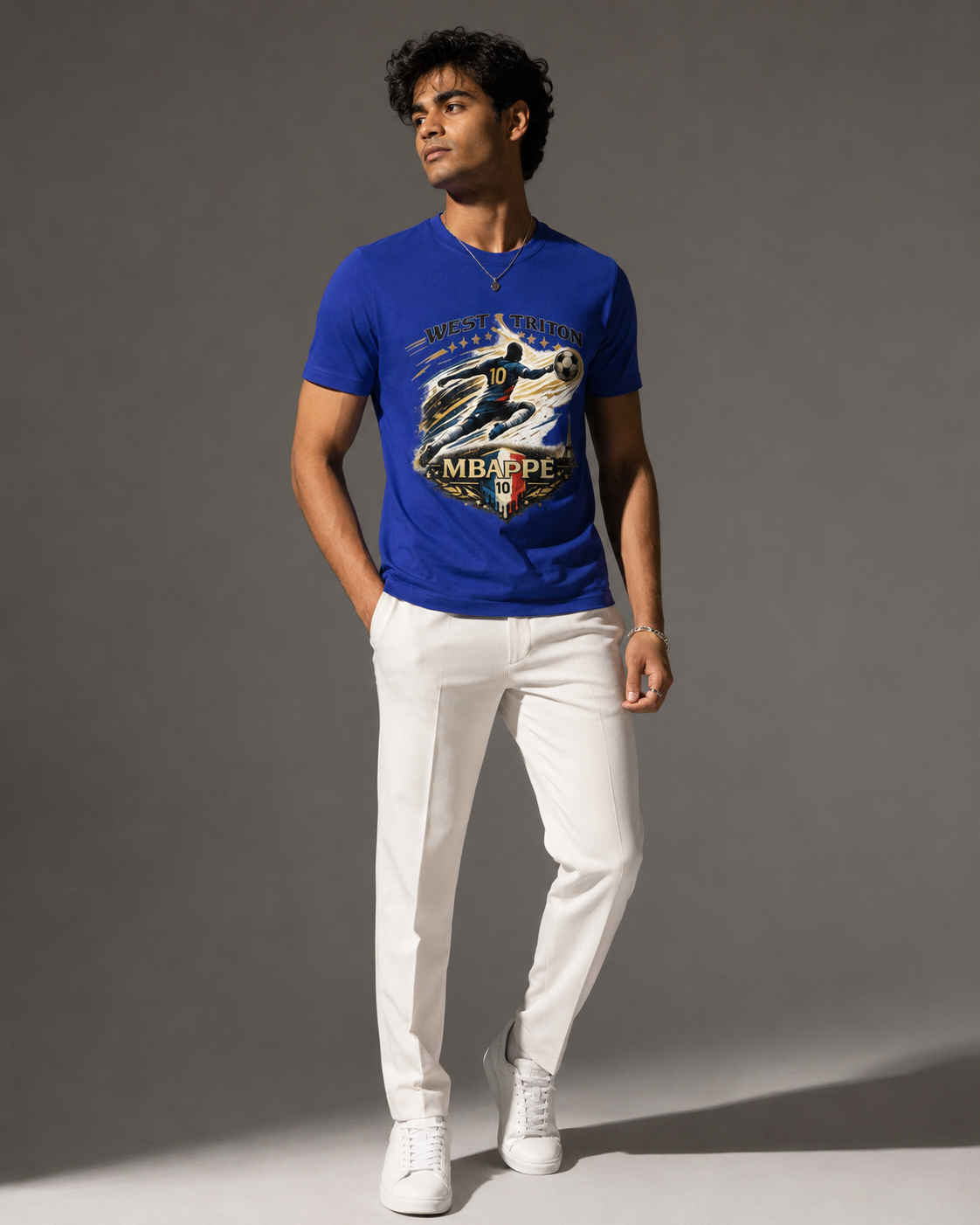Mbappé France T-Shirt India — French Revolution WC 2026 — Match Day Merch