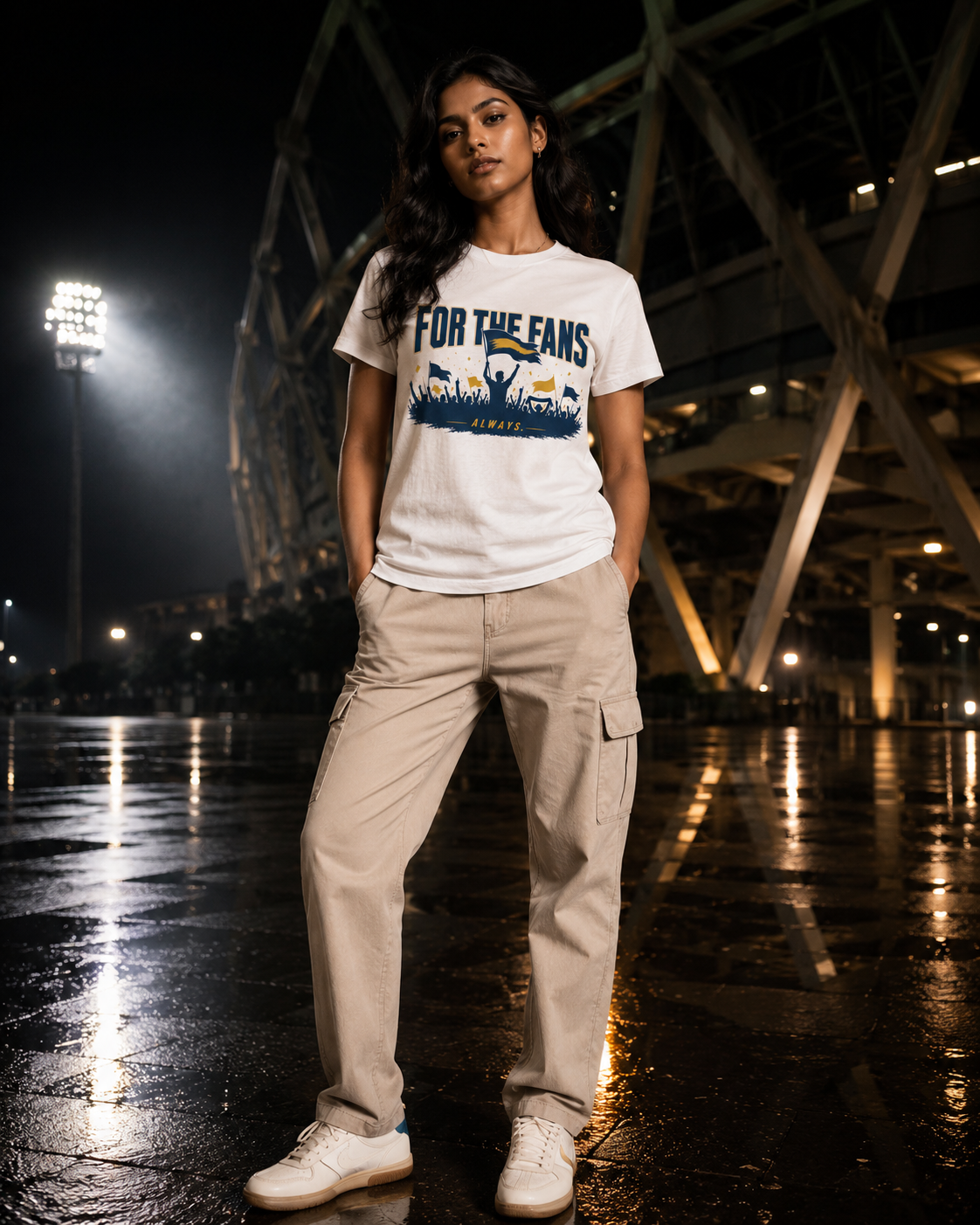 Football Fan T-Shirt India — For The Fans WC 2026 — Match Day Merch
