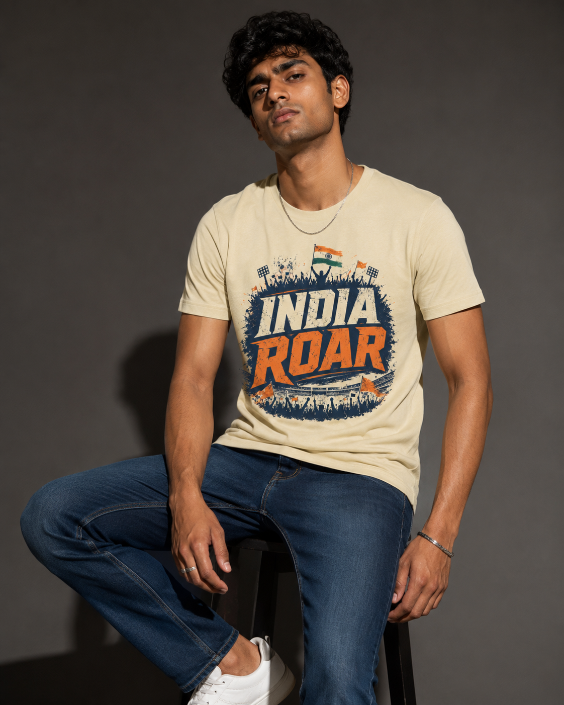 India Football Fan T-Shirt for World Cup 2026 — Match Day Merch India
