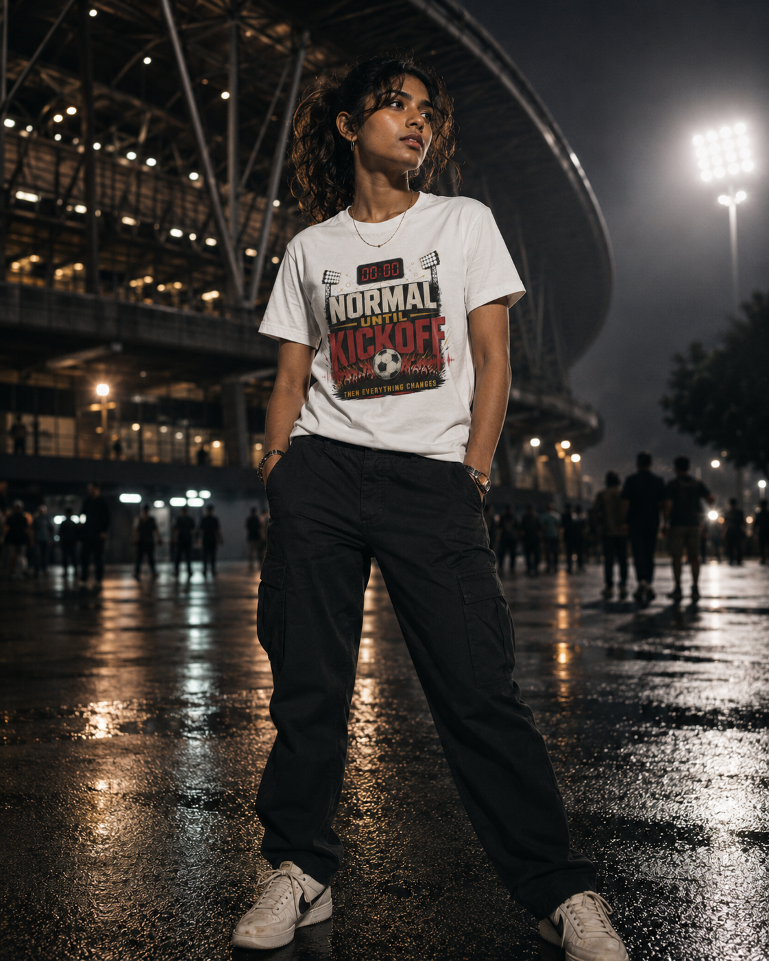 Football Fan T-Shirt India — Normal Until Kickoff WC 2026 — Match Day Merch