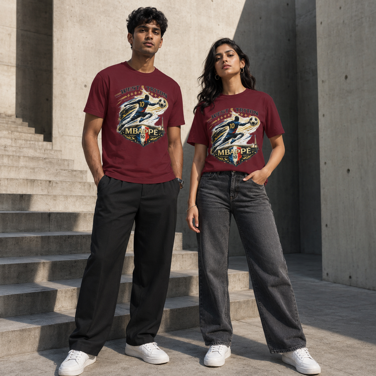 Mbappé France T-Shirt India — French Revolution WC 2026 — Match Day Merch