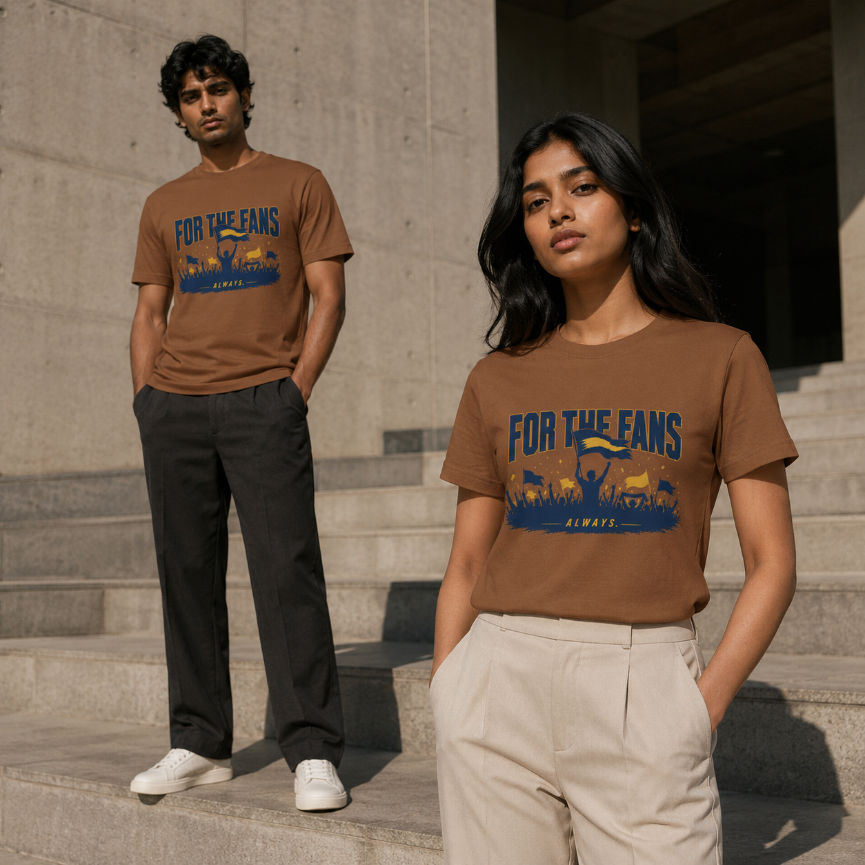 Football Fan T-Shirt India — For The Fans WC 2026 — Match Day Merch