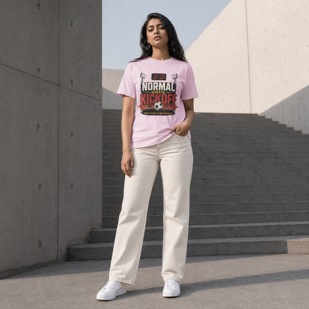 Normal until Kickoff - Limited Edition Football T-shirts