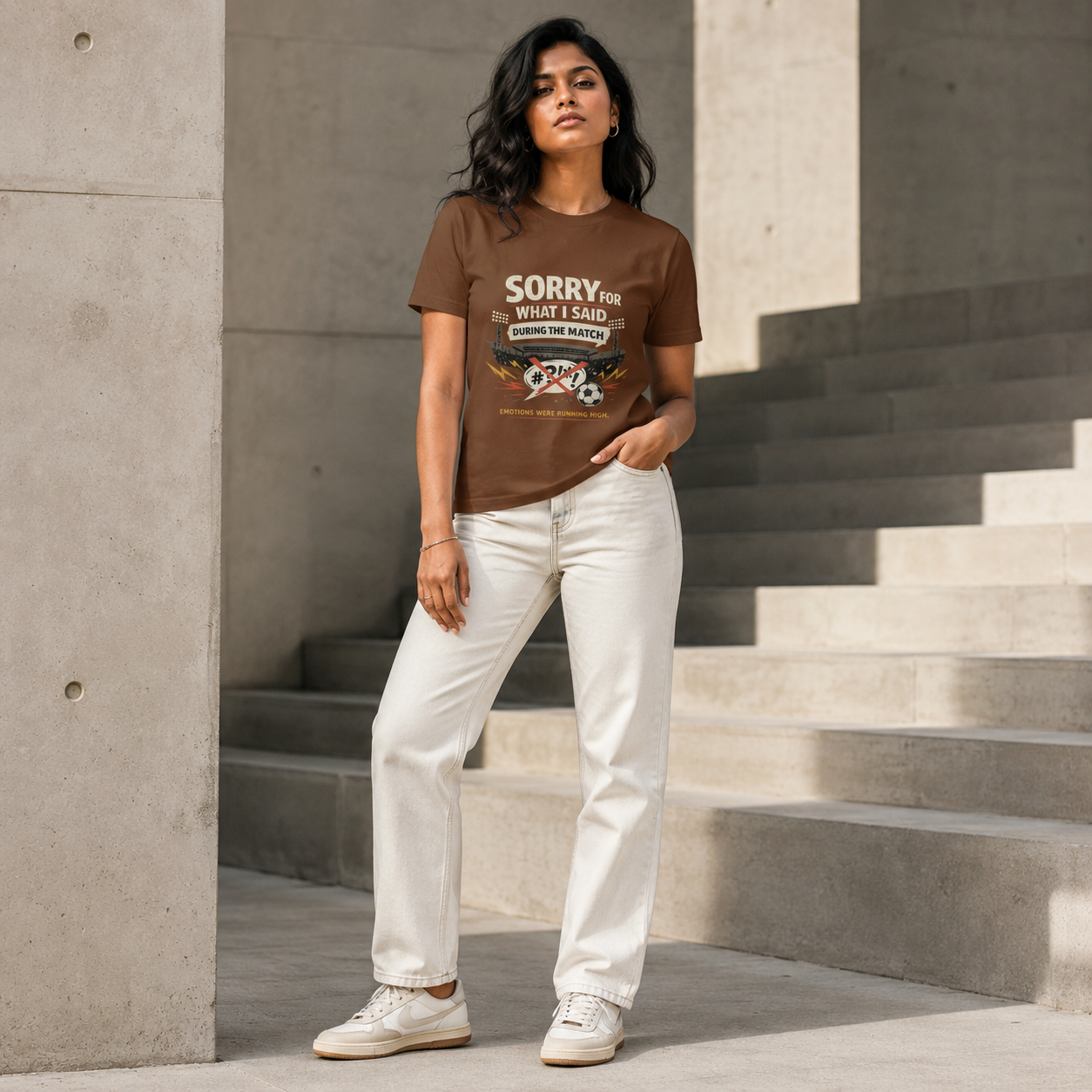 Football Meme T-Shirt India — Sorry For What I Said WC 2026 — Match Day Merch